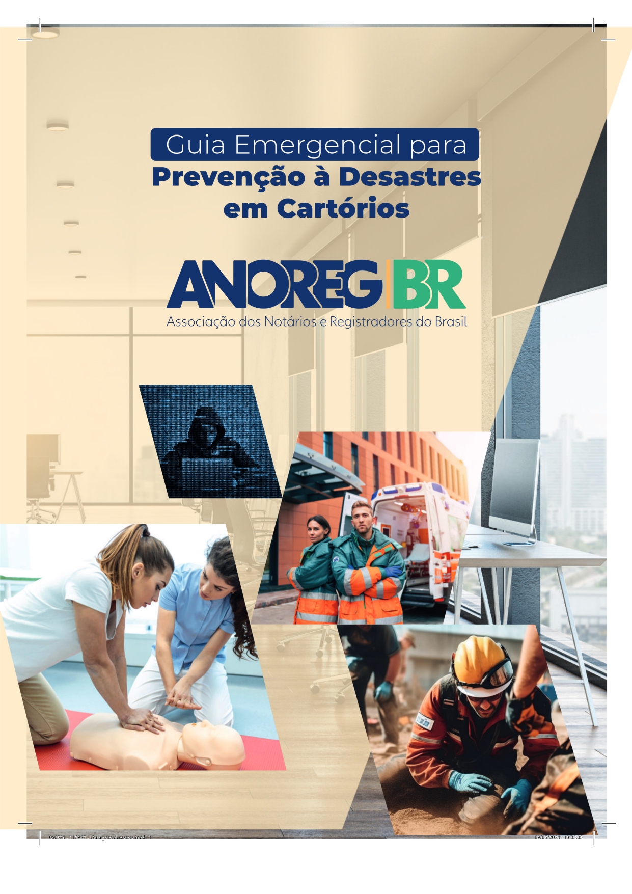 ANOREG/BR Lança Guia Emergencial Para Prevenção De Desastres Em Cartórios